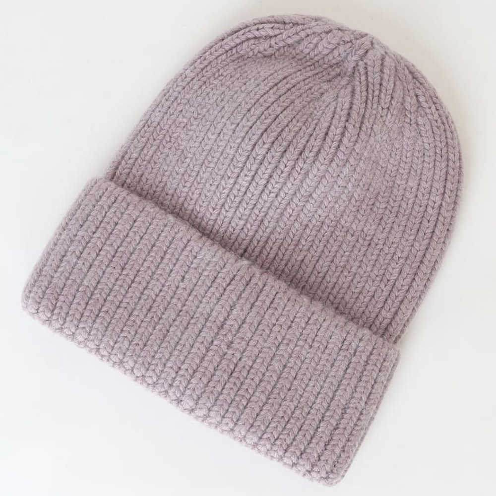 Lulu's Lilac Knit Beanie